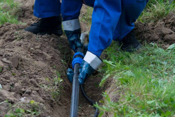 Water Line Installation in Dublin